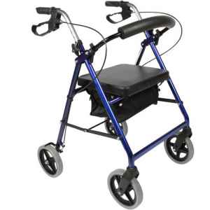 Rollator fra impala, blåmetallic